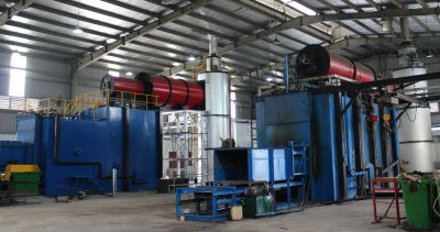 Thi c&ocirc;ng l&ograve; đốt r&aacute;c thải